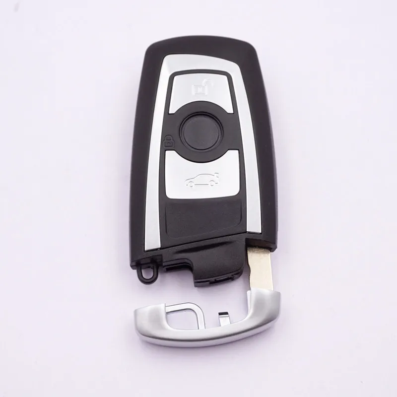 Remote Key Shell For BMW 3/4 Buttons CAS4 F 3 5 7 Series E38 E39 E46 E90 E91 E92 E93 M5 X3 X5 F10 F20 F30 F40 Car Accessories