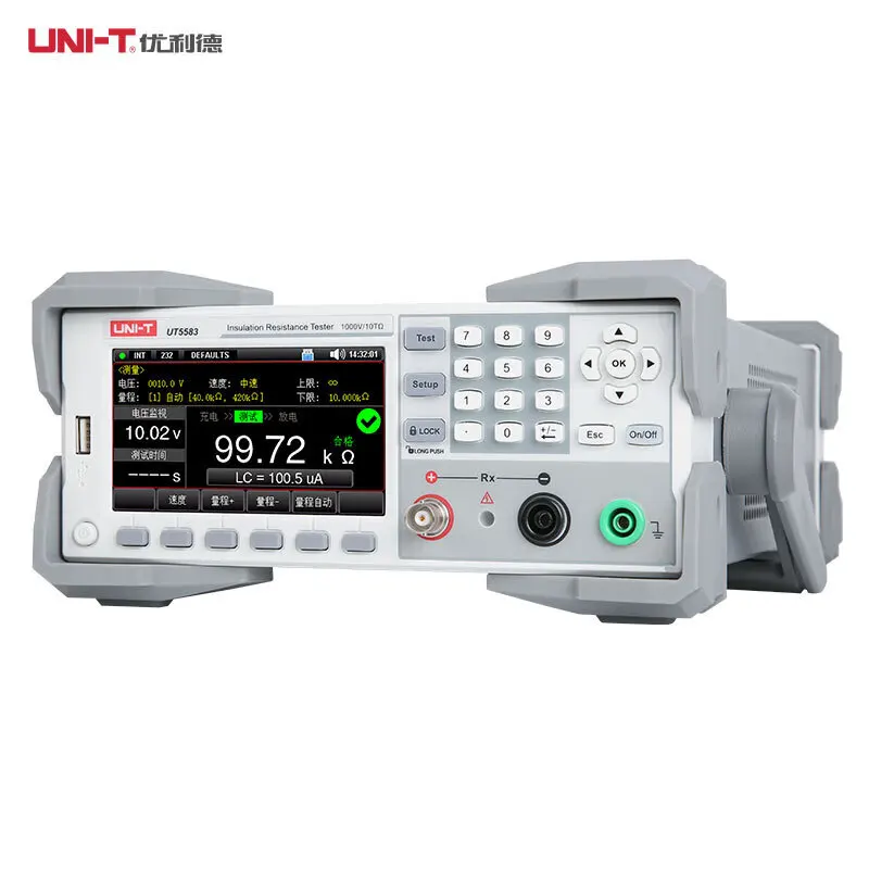 

UNI-T UT5583 Insulation Resistance Tester High Precision Miniature Desktop Instrument