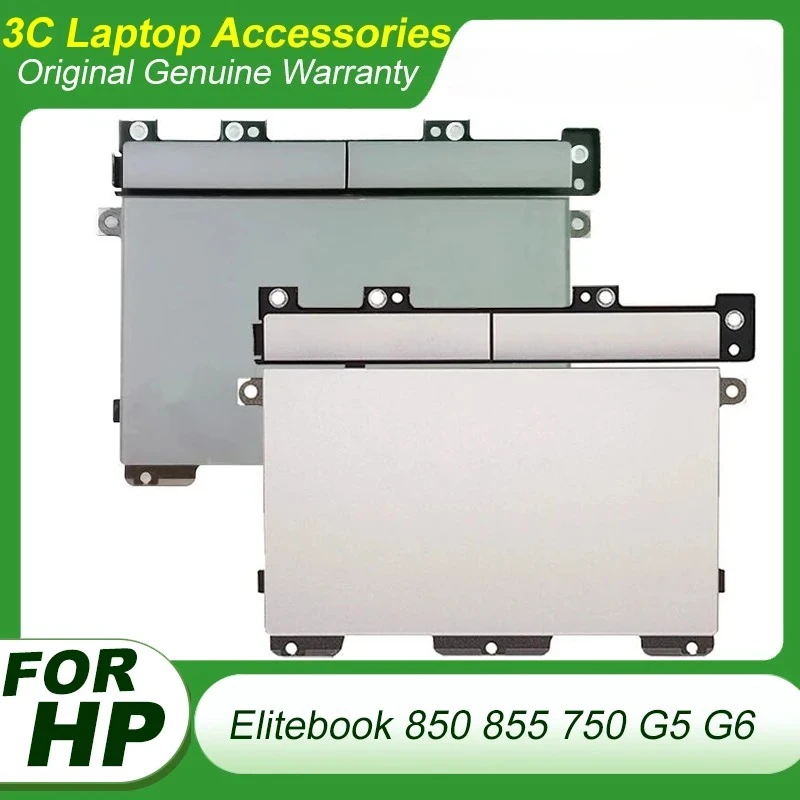 لوحة اللمس الأصلية الجديدة لـ HP Elitebook 850 855 750 G5 G6 zbook 15U G5 G6 استبدال الكمبيوتر المحمول لوحة التتبع أزرار الماوس لوحة L & R مفتاح