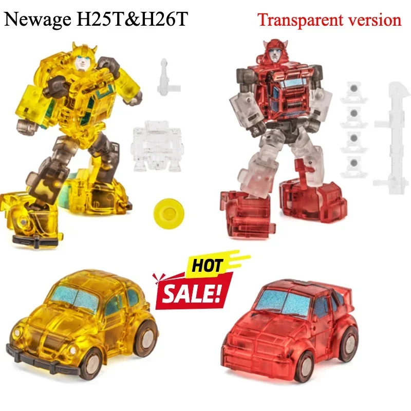 

In Stock NEWAGE Transformation NA H25T Bee Herbie 2.0 H26T Cliffjumper G1 Small Scale Action Figure Robot Model Collection Toys