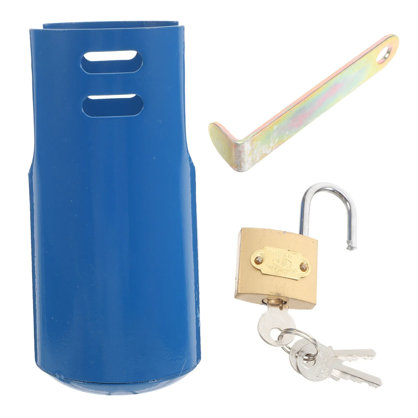 

1Set Outdoor Faucet Cover Lock Protective Cap Waterproof Faucet Protector Spigot Lock Outdoor Security Device Easy Install