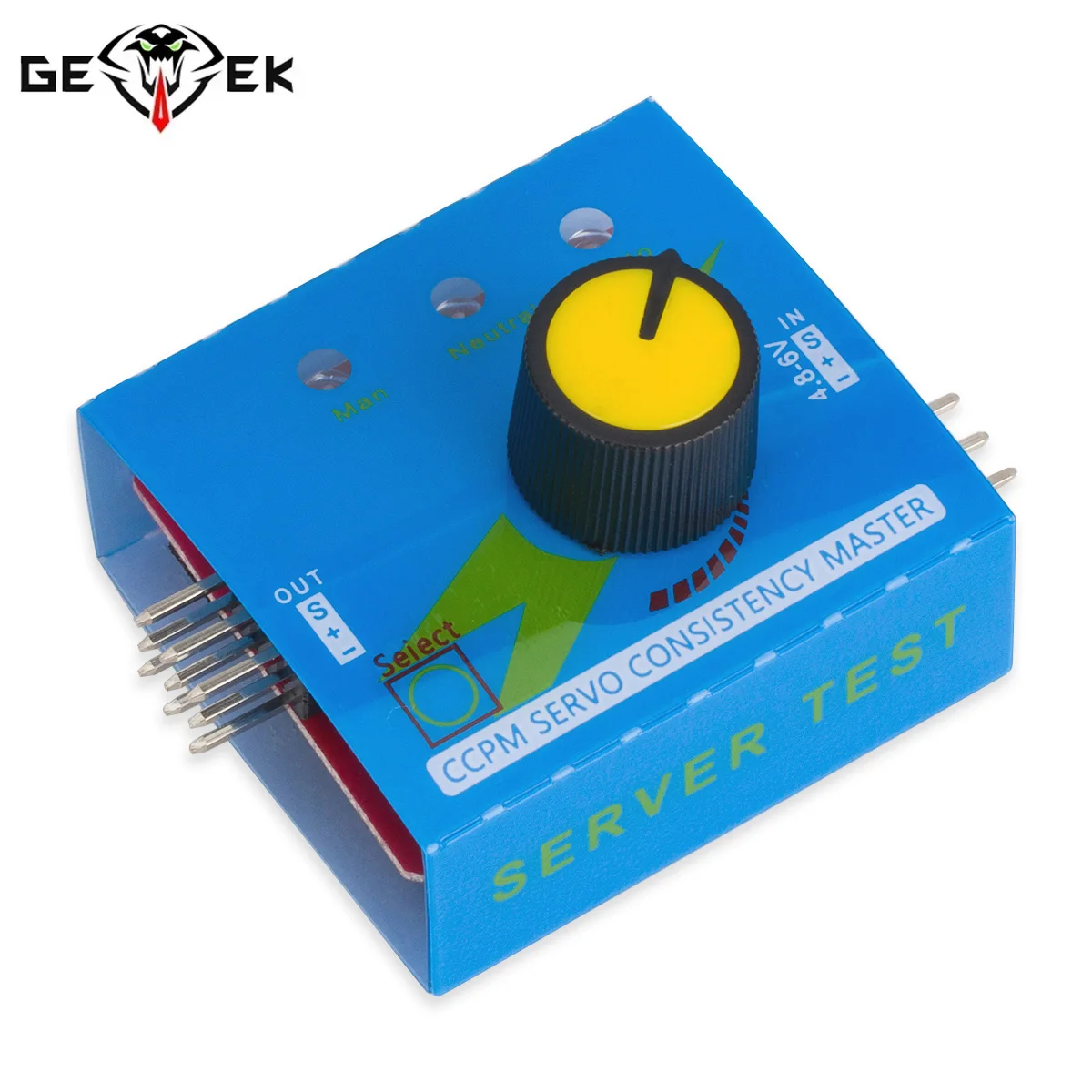 

1-5pcs Servo Tester 3CH Multi ESC Consistency Speed Controller Power Channels CCPM Meter Servo Motor for RC Helicopter Car
