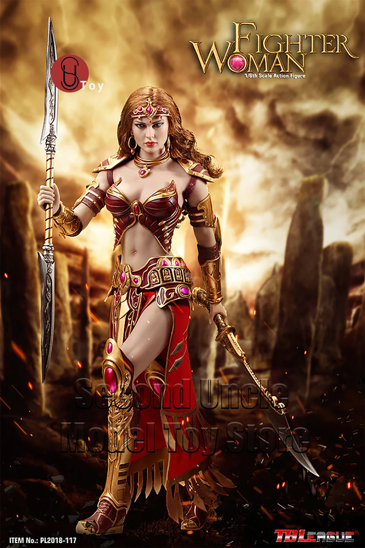 

PHICEN TBLeague PL2018-117 1/6 Fighter Woman 12'' Female Soldier Military Action Figure Full Set Collectible Model Toys Gift