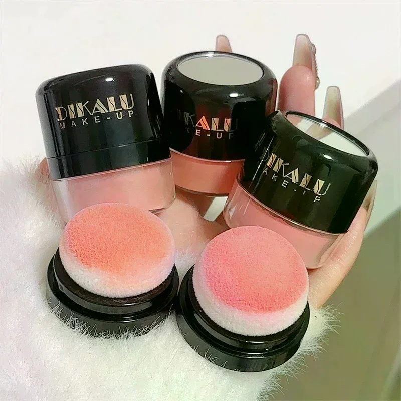 DIKALU Soft Face Blusher Powder Cheek Rouge Nourishing Nude Makeup Oil Control Brightening Complexion Repair Makeup Cosmetics