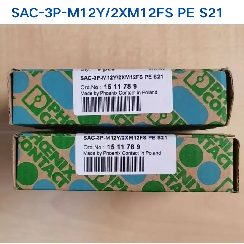 brand new for PHOENIX Connector SAC-3P-M12Y/2XM12FS PE S21  1511789