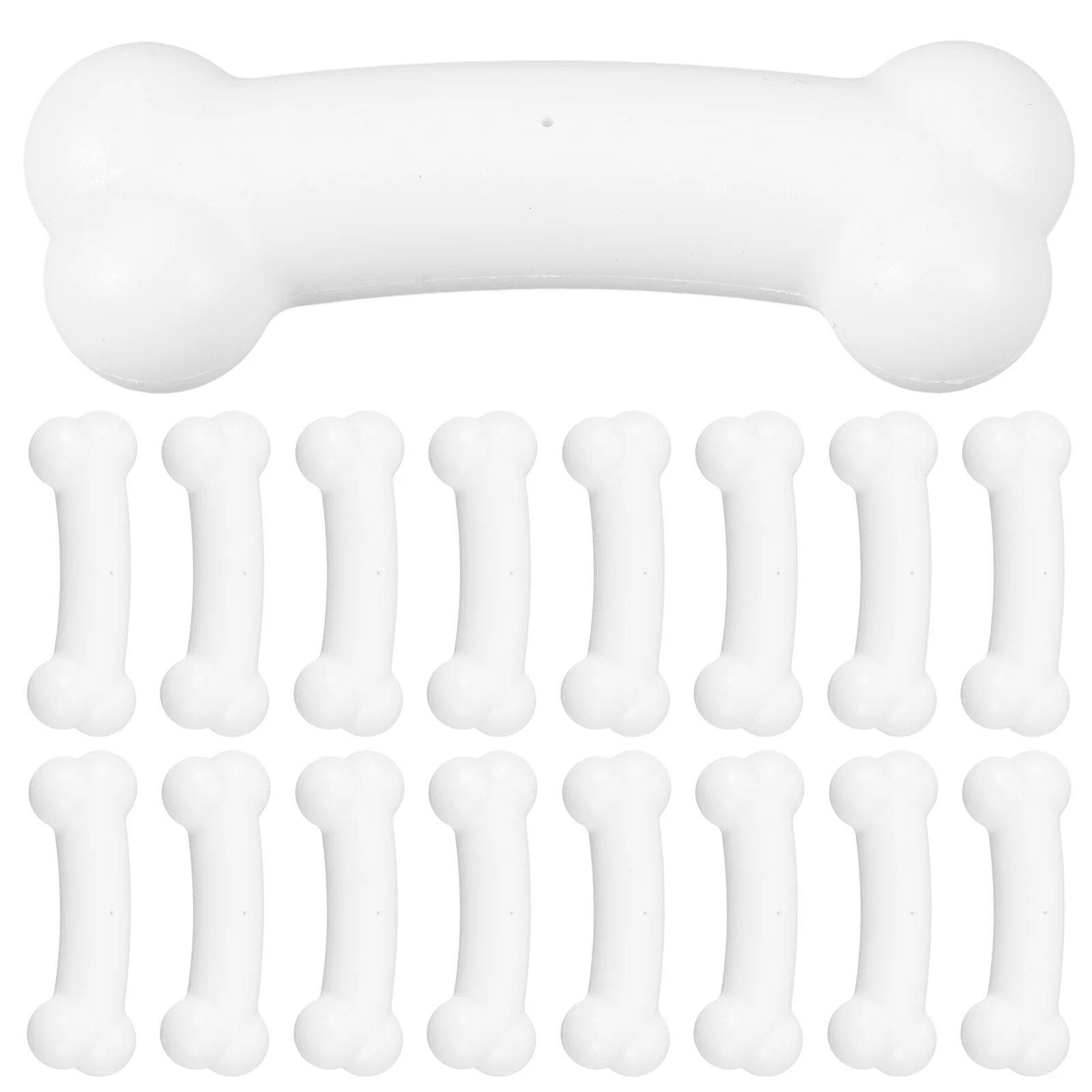 50 Stuks Simulatie Bone Props Plastic Botten Voor Halloween Decoratie Nep Bone Prank Levert Botten Ornament Nieuwigheid Gag