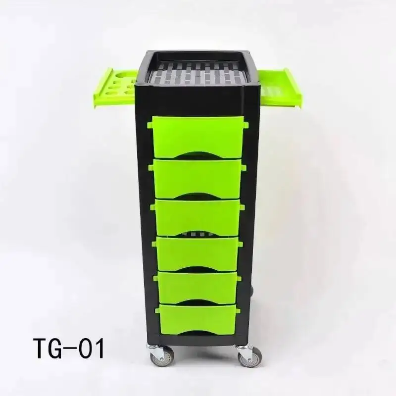 Furniture Cosmetics Salon Hair Equipment Cosmetic Trolley With Sockets Esthetician Saloon Trolleys Dental Reflexology Store