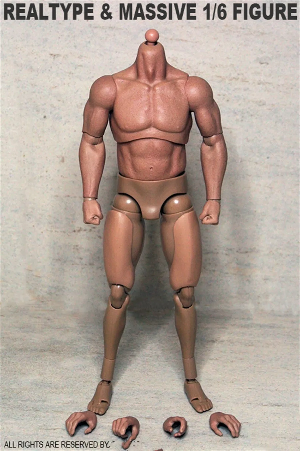 

Hot 1/6 Scale Muscular Massive Strong Body 1.0 Ver ASia For 12 Inch Action Figure Doll Bane Arnold Head Model Soldier