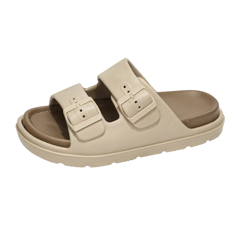 Letnie dwurzędowe sandały męskie Vintage EVA Beach kapcie męskie sandały Casual Vintage Birkenstocks drewniaki