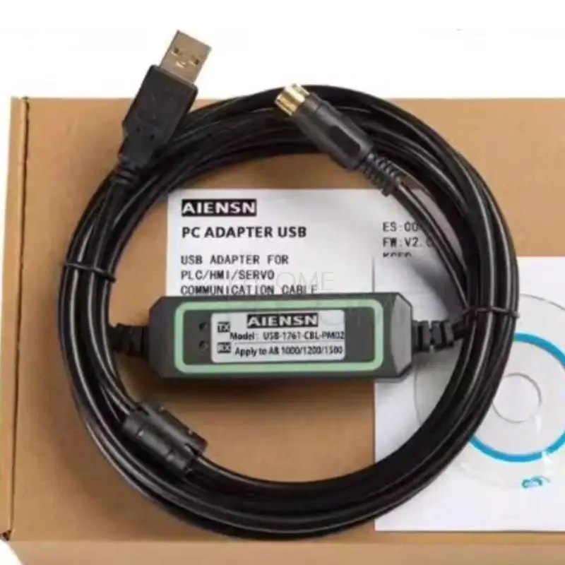 1761-CBL-PM02 USB-1761-CBL-PM02 ألين برادلي كابل برجمة ل A-B MicroLogix 1000 سلسلة ، 1761 CBL PM02