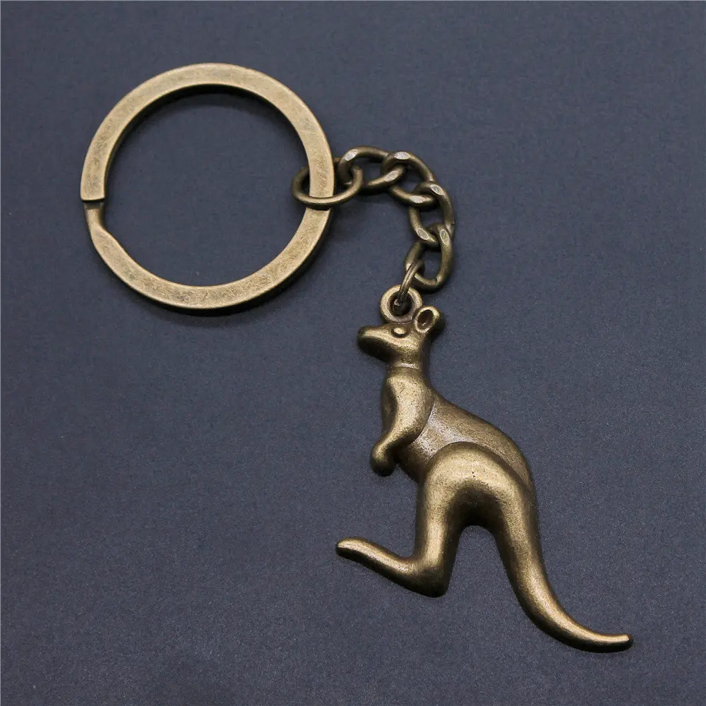 Souvenir Men'S Jewelry Forest Animals Keychains 28mm Ring