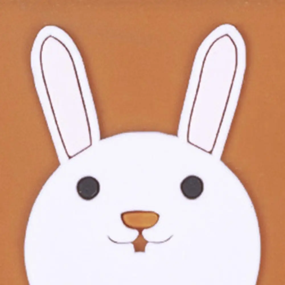 Square Anti-collision Pad Easy Install Door Pad Cartoon Door Stopper Wall Protector Self Adhesive Shock Absorbent Bumper Guard