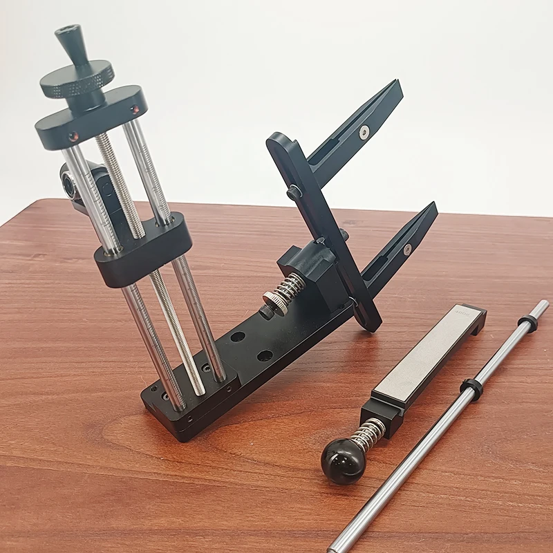 

Professional Knife Sharpener Aluminum alloy Fixed Angle Sharpener Diamond Stone Whetstone Kitchen Tools Sharpen Machine Knives