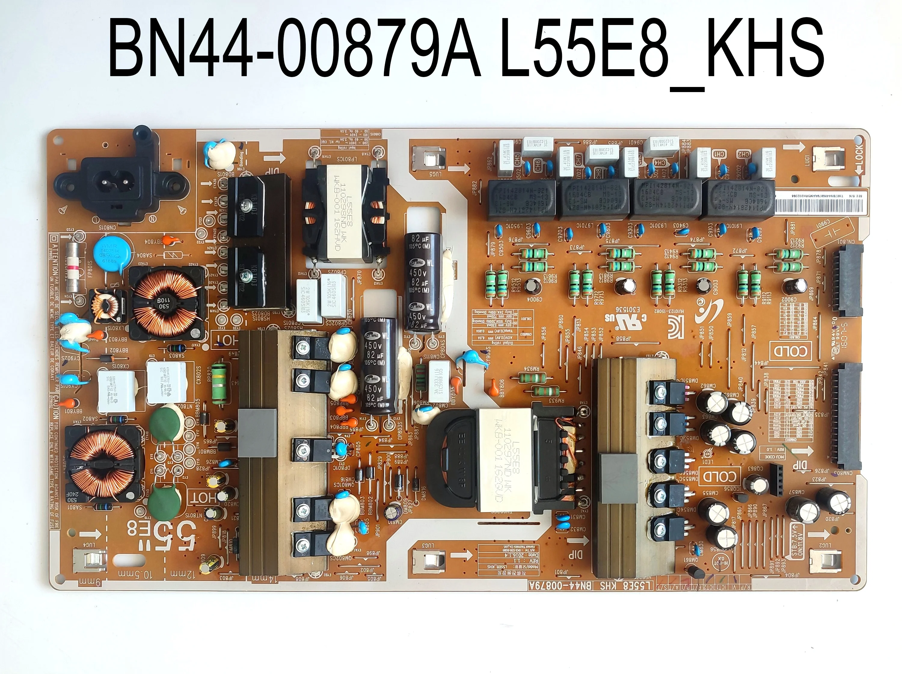 

BN44-00879A L55E8_KHS High Quality Power Supply Board Fits UN55KS9000F UN55KS9500F UE55KS9000L UE55KS9000T 55 Inch LCD TV Parts