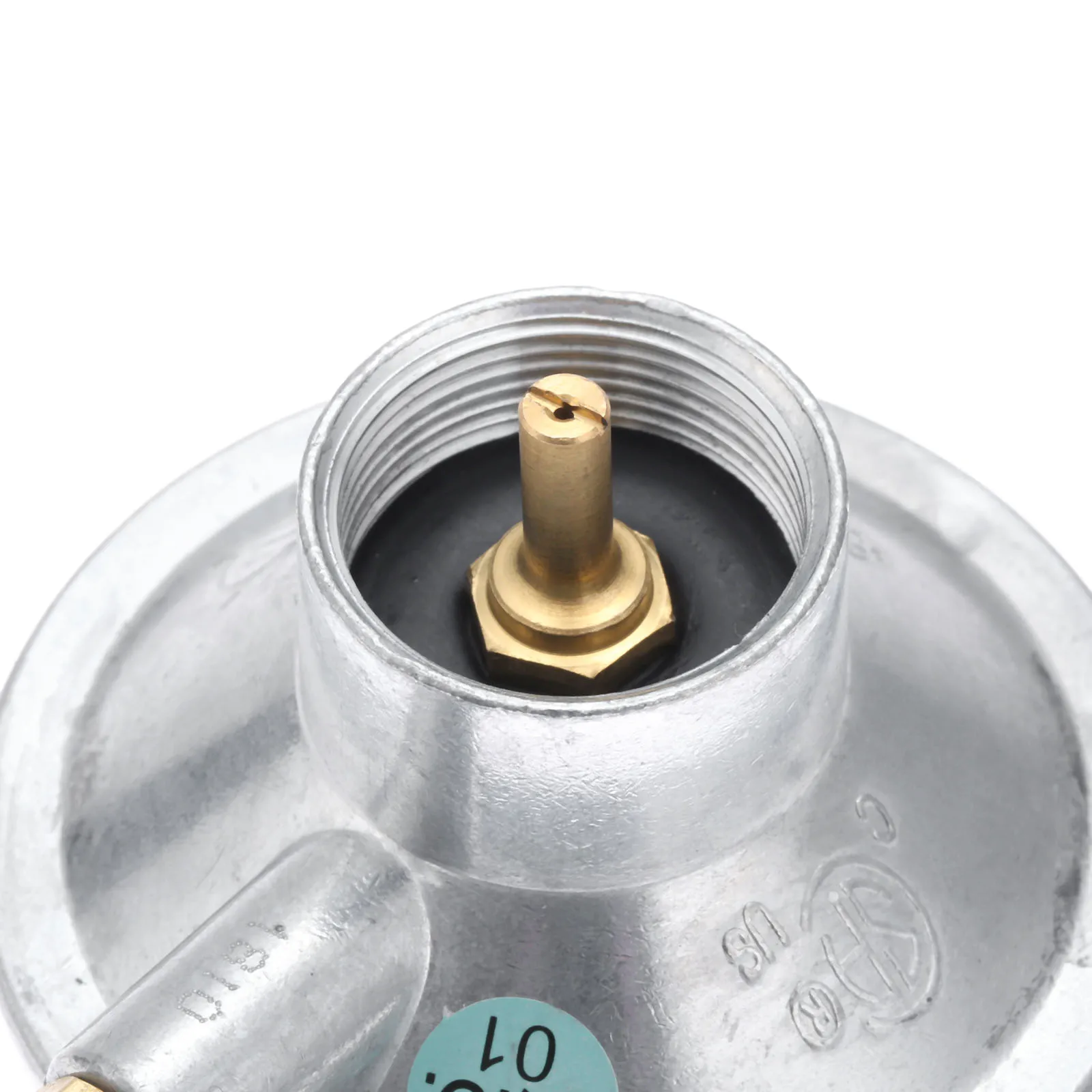 1Set 1”-20 UNEF Inlet Propane Tank Low Pressure Gas Regulator Control Valve 1/4 Inches Barb Hose Connection Outlet For BBQ Grill