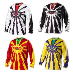 free shipping devil eyes bike clothing moto downhill jersey t shirt cycling mountain bike jersey bmx