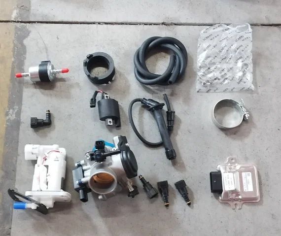 محرك 250cc عالي الجودة لهوندا لياماها لمحرك Kawasaki Zonsheng 250cc مع أجزاء EFI