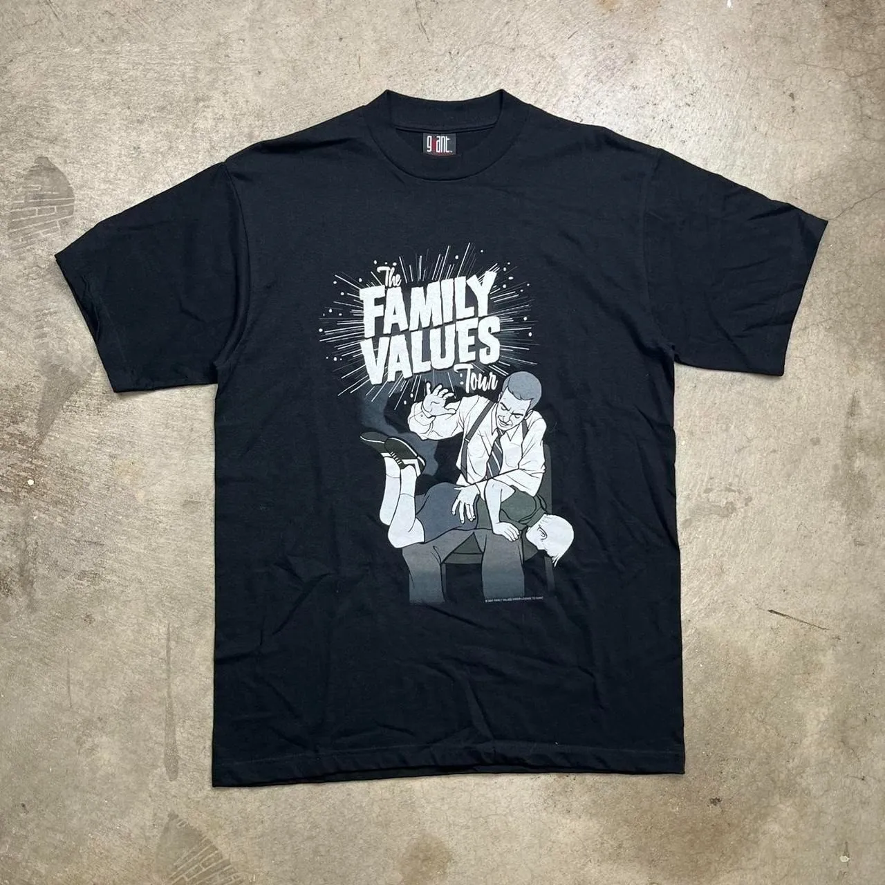 

Vintage The Family Values Tour Concert T Shirt Large Giant Stone Temple Pilots