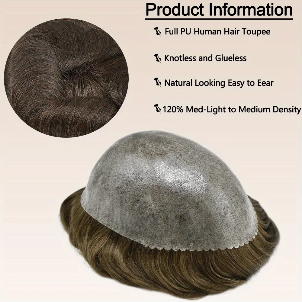 Hohe Dichte Gerade Toupet Haar Männer Langlebige Transparente Spitze Echthaar Systeme Ersatz Für Männer 8x10 Partys Verwenden perücke