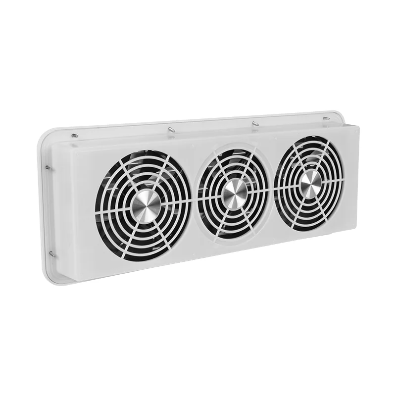 TYTXRV 12V RV Ventilation Cooling Fan Caravan Vent And Fan White Air Inlet And Outlet Exhaust Fans  Silent RV Fan Accessories