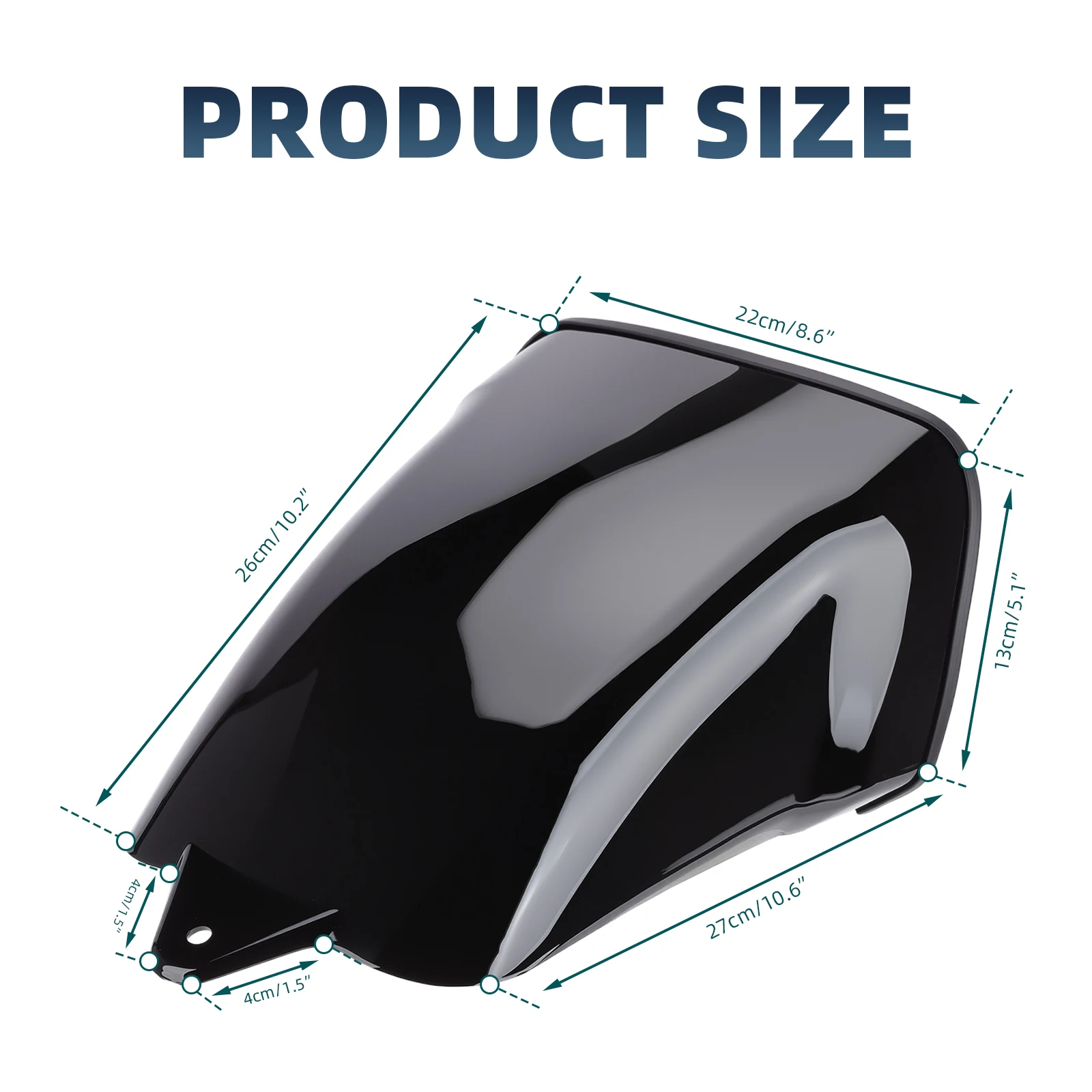 Motorcycle ABS Plastic Passenger Seat Cover for Harley CVO Road Glide ST FLTRXSTSE/ FLTRXSE 2023 2024 2025/ Street Glide FLHXSE