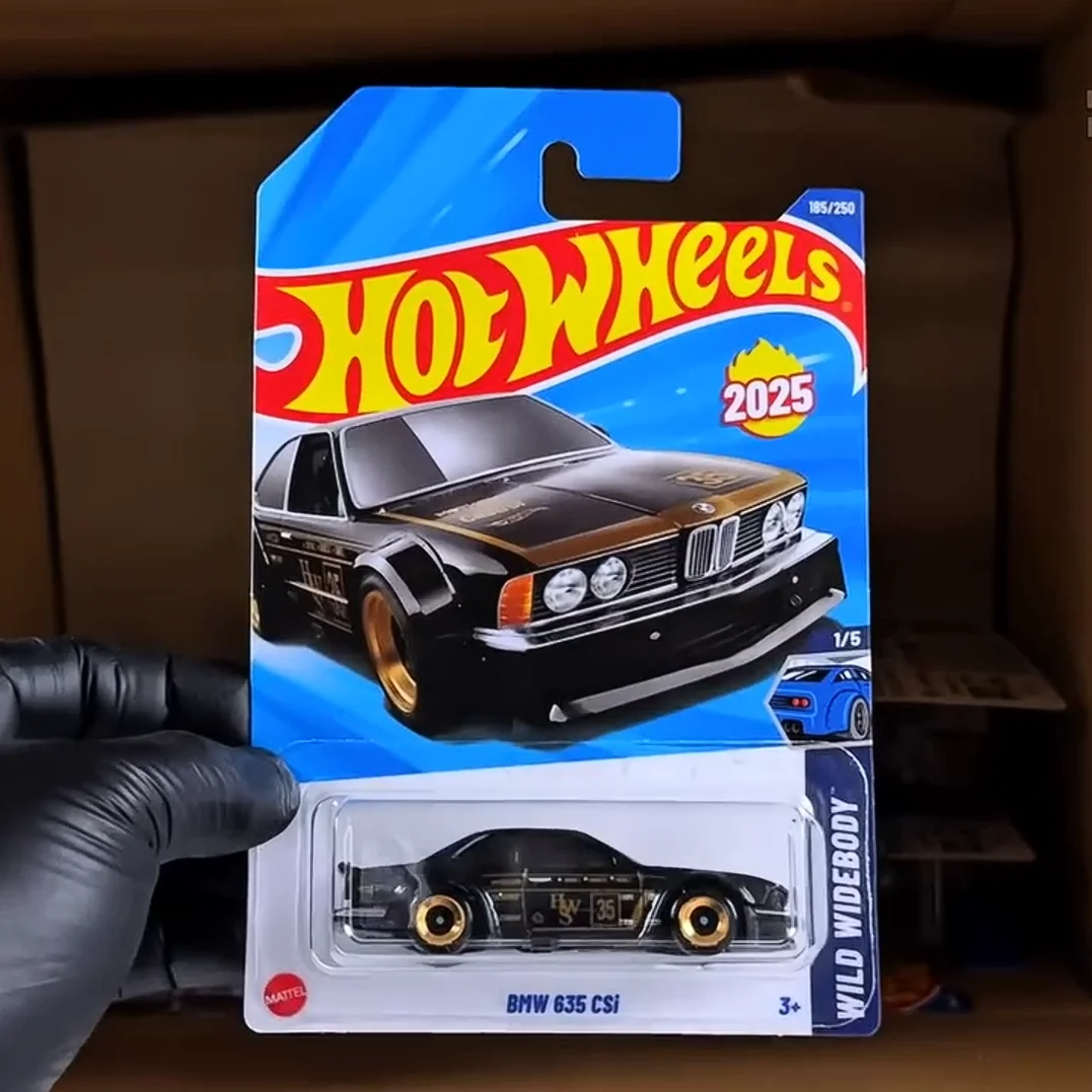 

2025-185 Hot Wheels Cars 2025H BMW 635 CSi 1/64 Металлическая литая модель игрушечного транспортного средства