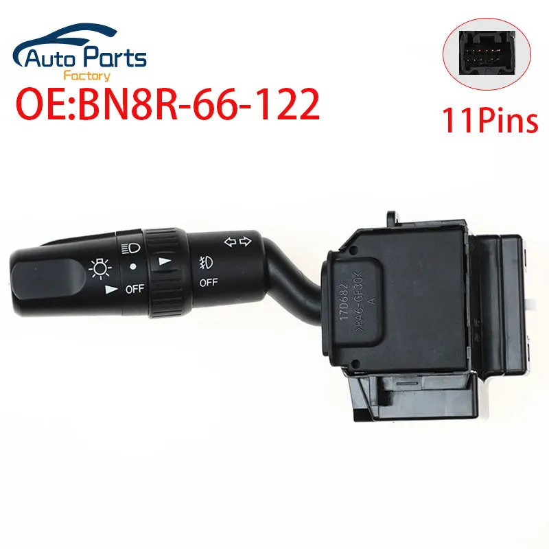 ใหม่รถพวงมาลัยไฟเลี้ยวสวิทช์ Auto COMBINATION Cruise Control LEVER สําหรับ MAZDA 3/5 2004-2010 BN8R-66-122
