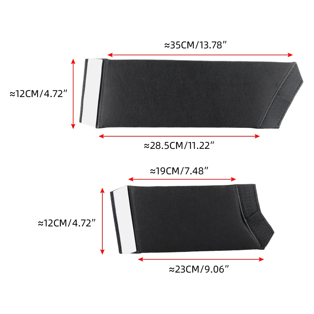 Trunk Side Partition Board Plate for Volkswagen VW T-Roc Troc 2018 - 2021 2Pcs/Set Storage Organizer Tail Box Accessories