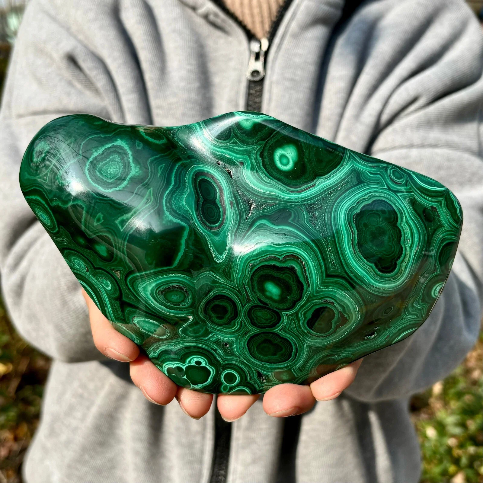 Pierre brute de Malachite verte naturelle, polie, cristal de Quartz, Malachite œil de chat vert, ornements, minéral, spirituel, guérison