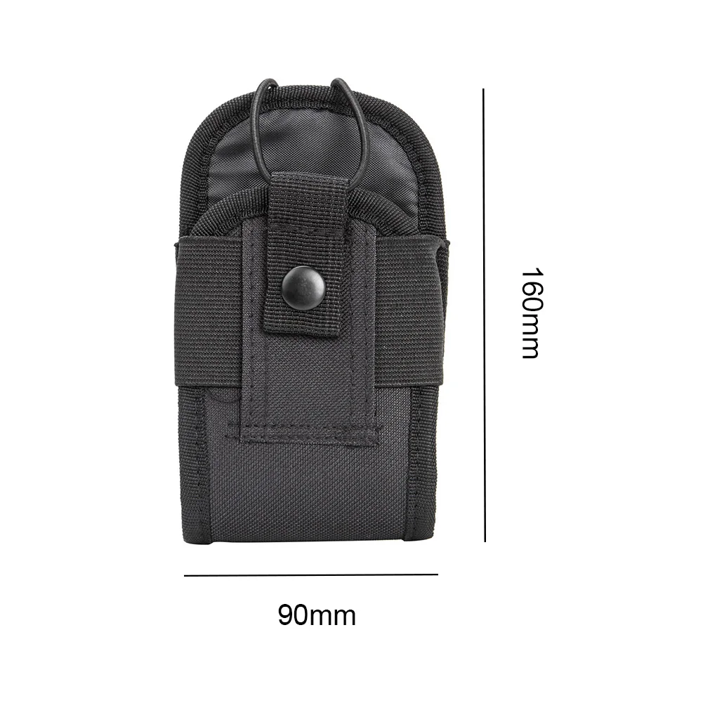 600D Nylon Molle Pouch Tactical Molle Radio Walkie Talkie Pouch Waist Bag Belt Pack Hunt Military Storage Case Walkie TalkieBag