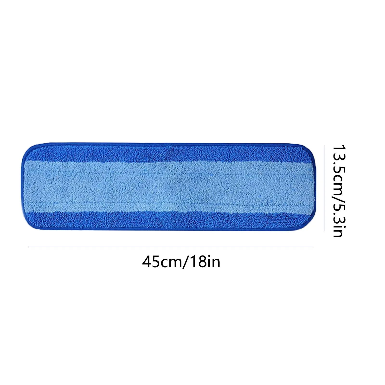 Replace Mop Head Microfiber Replacement Head Floor Cleaning Cloth Pads Flat Squeeze Hand Free Wringing Tools for Home, Kitchen