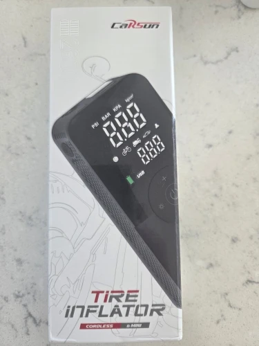 VanVolt AirGo™ Cordless Digital Tyre Inflator - Portable 150 PSI Air Pump photo review