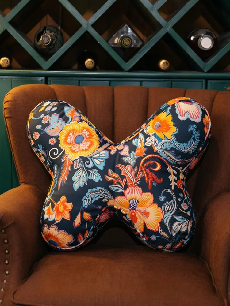 Butterfly Shaped Waist Cushion Pillow Living Room Sofa Waist Cushion Sitting Chair Backrest Pillows Aesthetic Cushions Decor