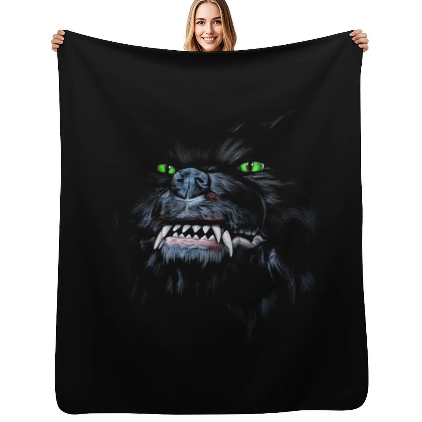 Copy of Gmork Come Any Closer And I'll Rip You To Shreds Throw Blanket heavy to sleep Picnic Softest Baby Plush Blankets