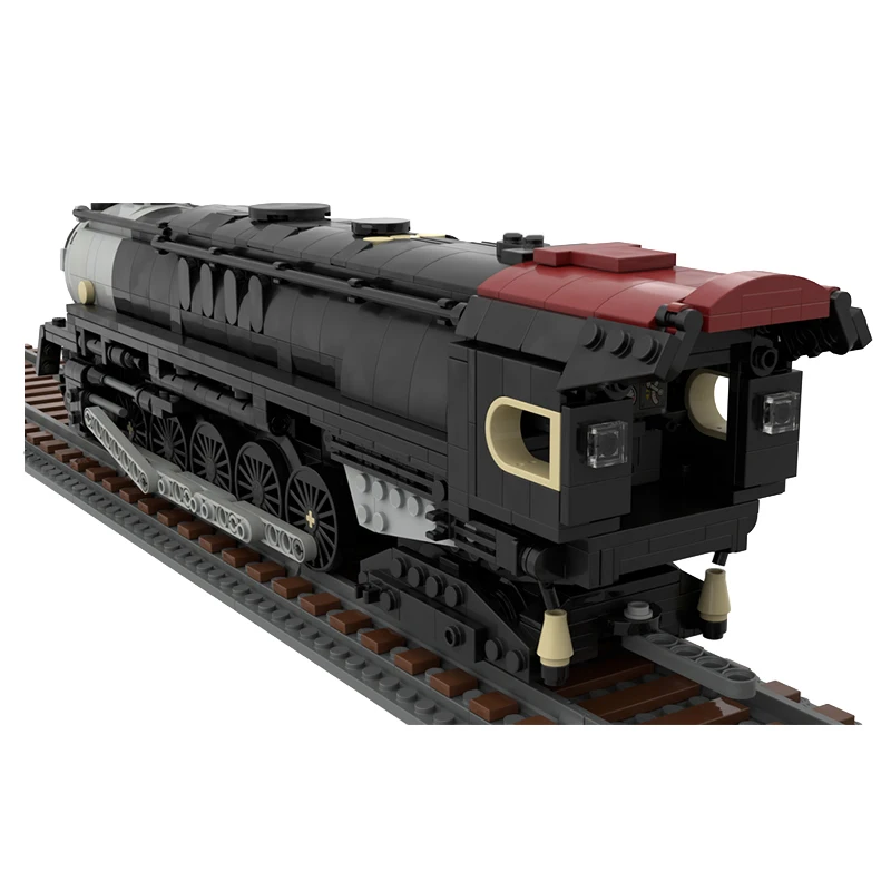 1380 pièces de blocs de construction modulaires personnalisables MOC Locomotive à vapeur de classe J1, jouet éducatif technologique DIY pour enfants, cadeau de Noël pour garçons