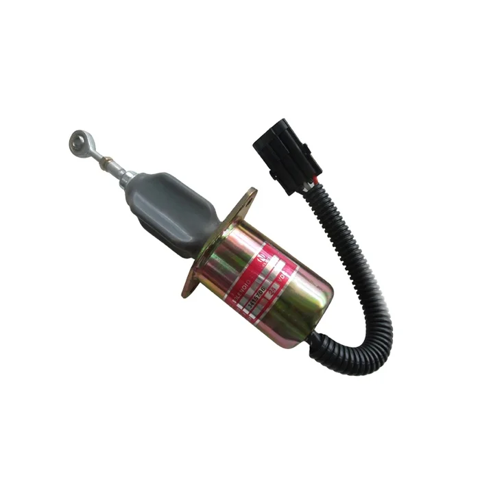

24V diesel engine shut off valve stop solenoid valve 3415706 for 6CT 6CT8.3 Engine Parts