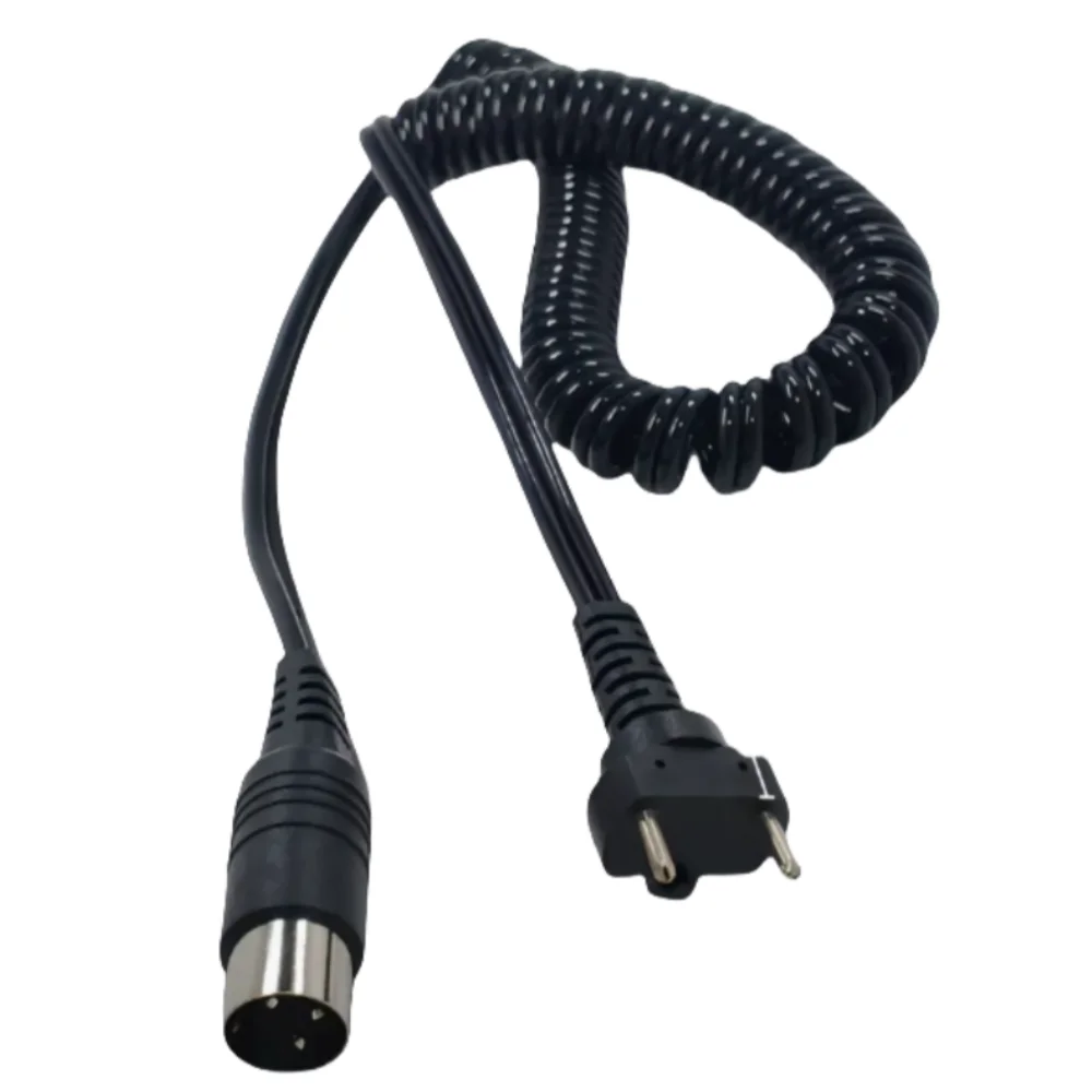 6mm 3-pin Dental Handle Power Cable Cord Manicure Nail Drill Accessory For Strong 210 Marathon H37L1 H37LN Handpiece Spring Wire