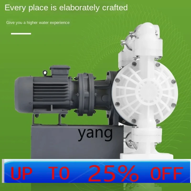 YJQ  Electric DBY-50/65 Plastic Stainless Steel Aluminum Alloy Cast Iron Fluorine Lined Reciprocating Pump