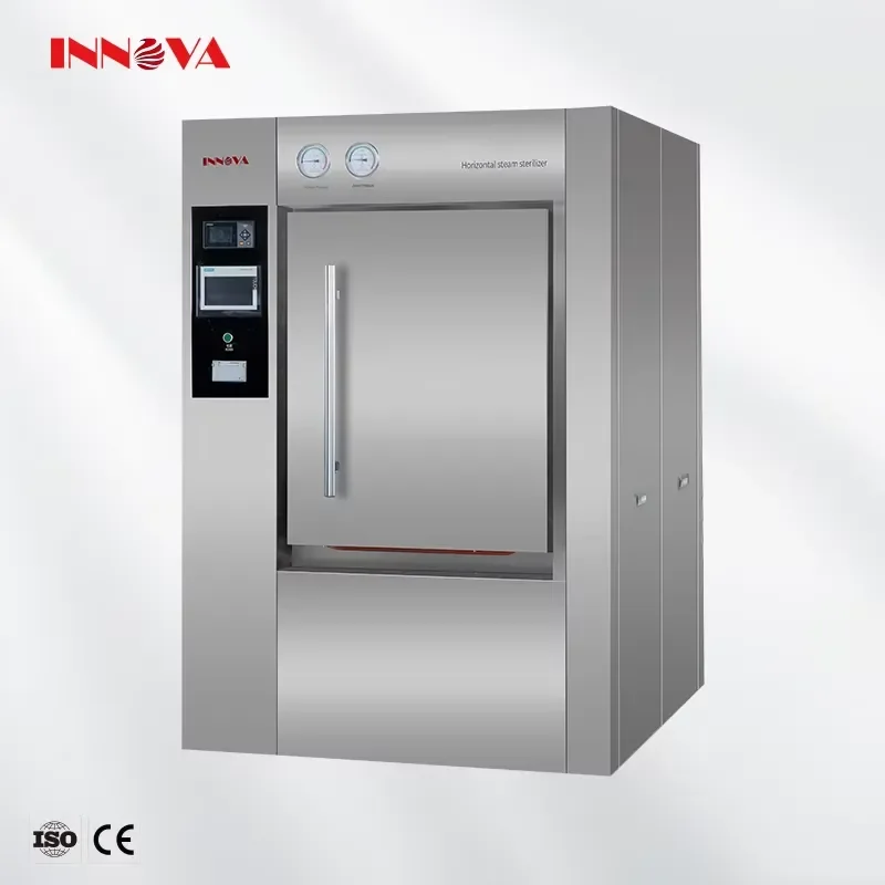 for Innova Horizontal Steam Autoclave 100L 150L 500L 800L 1200L 1500L High Quality GMP Standard Sterilizer