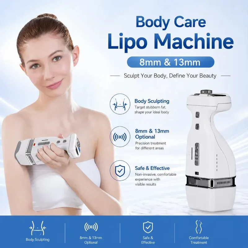 Professional 8mm 13mm Adjustable Depth Body Contouring Machine Skin Tightening Beauty Salon Equipment OEM ODM