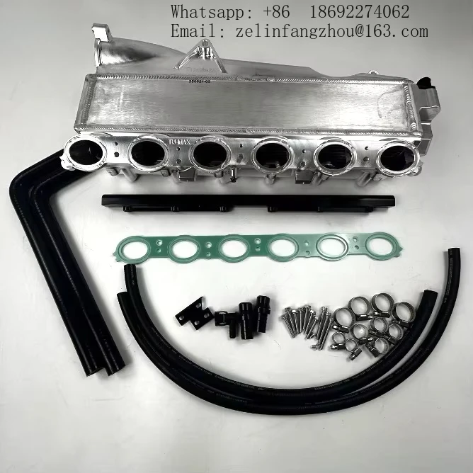 B58 Intake Manifold Gen 2 Applicable Models: A90 Supra Z4 40i, G42 M240i, G20 M340i M440i Before 2021 CNC Aluminum Turbo Upgrade