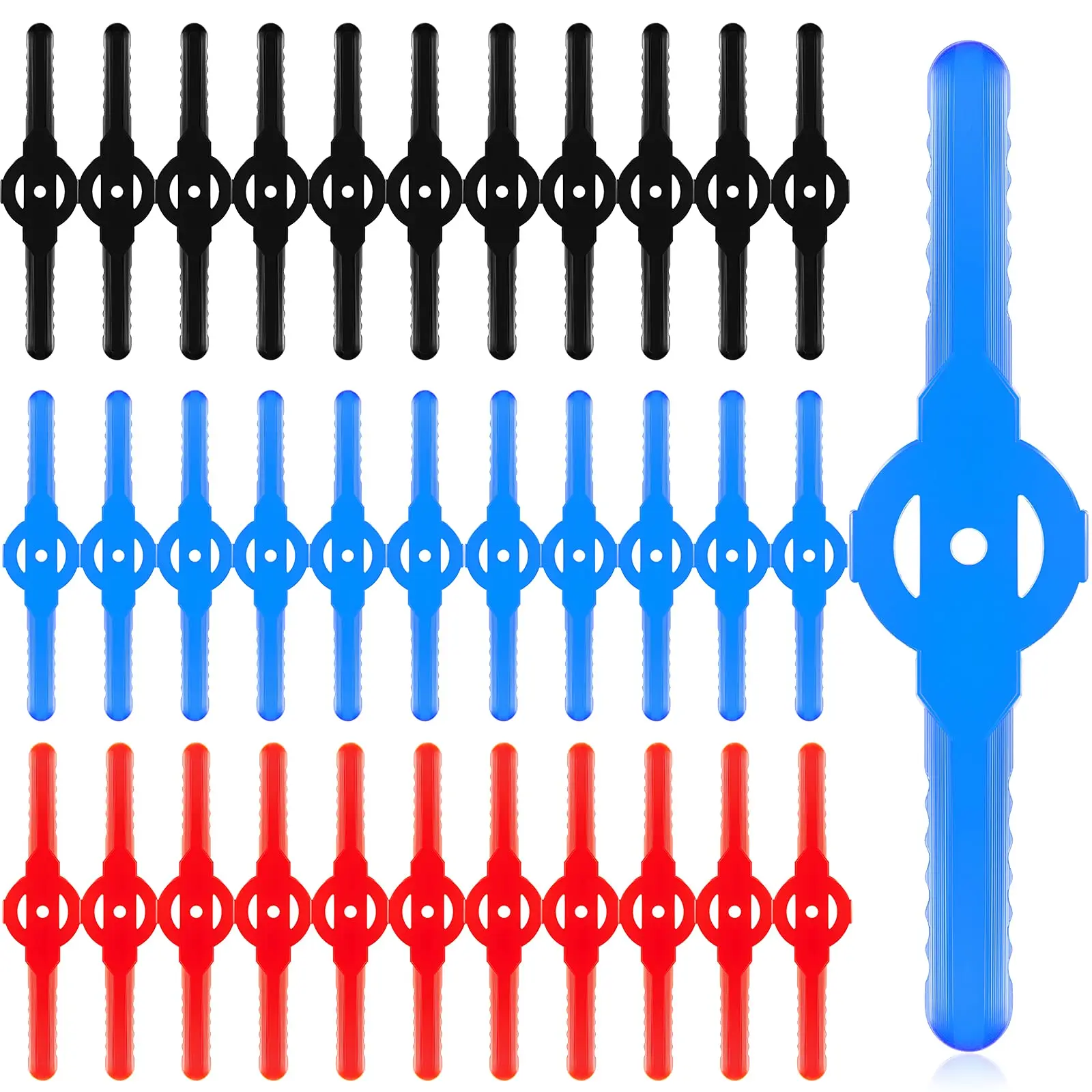 Imagem -06 - Universal Plastic Cutter Blades Substituição para Garden Lawn Mower Electric Grass Trimmer Aparadores Acessórios 15 Pcs