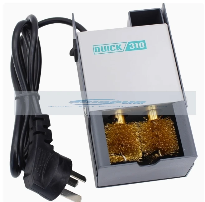Escova De Limpeza De Cobre Automático, Limpador Elétrico, 310 Ferro De Solda, Ponta De Solda, Máquina De Limpeza