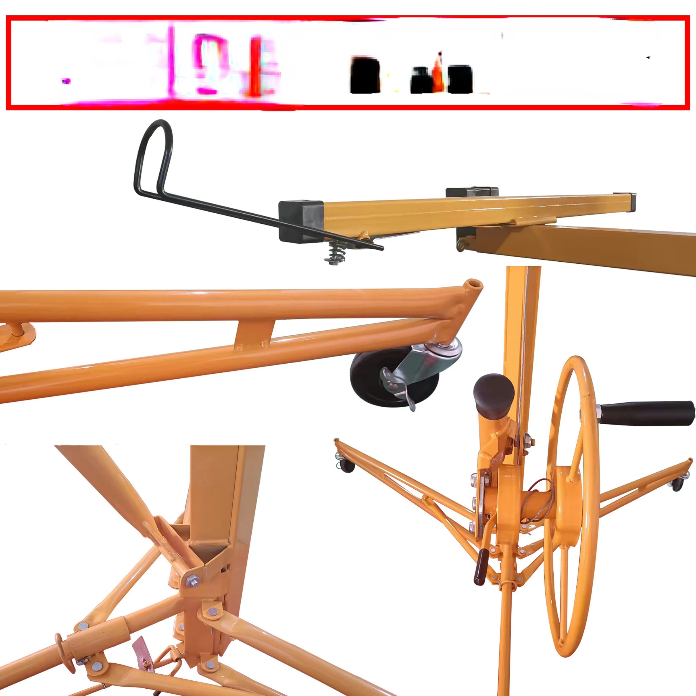 material handling equipment parts Efficient folding fast moving hands drywall lifter