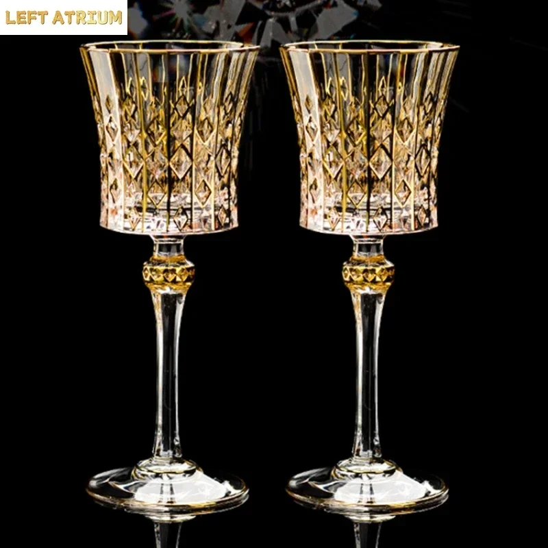 set-di-bicchieri-da-vino-rosso-in-cristallo-cda-dorato-dipinti-a-mano-importati-dalla-francia-per-whisky-e-liquori-2-pezzi