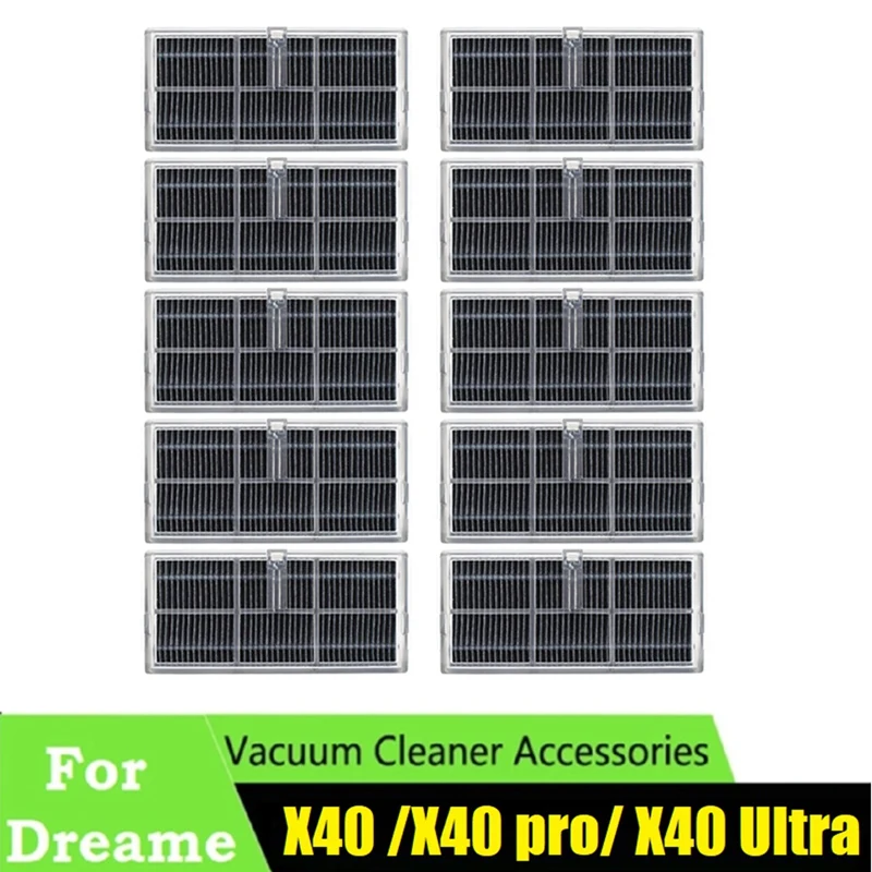 ABUD-Filters Replacement Parts For Dreame Bot X40 /X40 Pro/ X40 Ultra Vacuum Cleaner Washable HEPA Filters