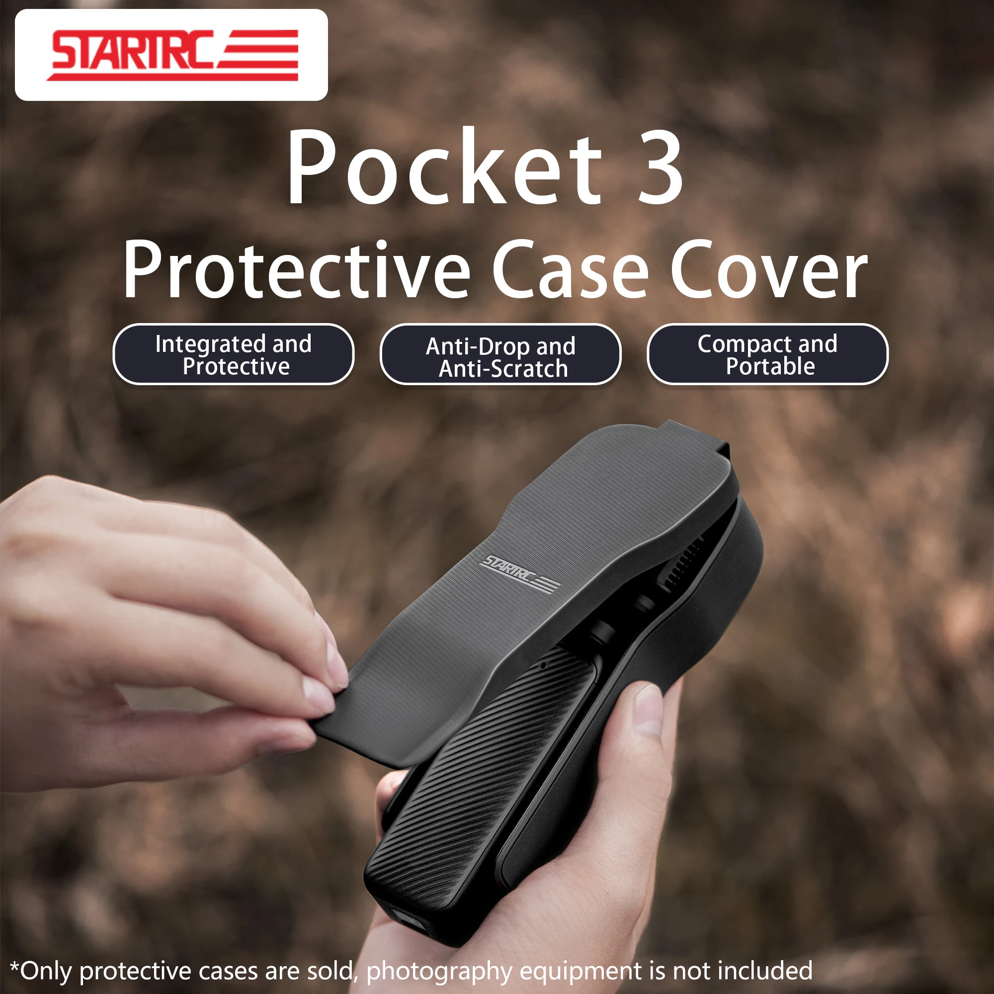 STARTRC für DJI Osmo Pocket 3 Spezielle Schutzhülle für Taschenkamera Sturzsichere Abdeckung Aufbewahrungshülle Zubehör