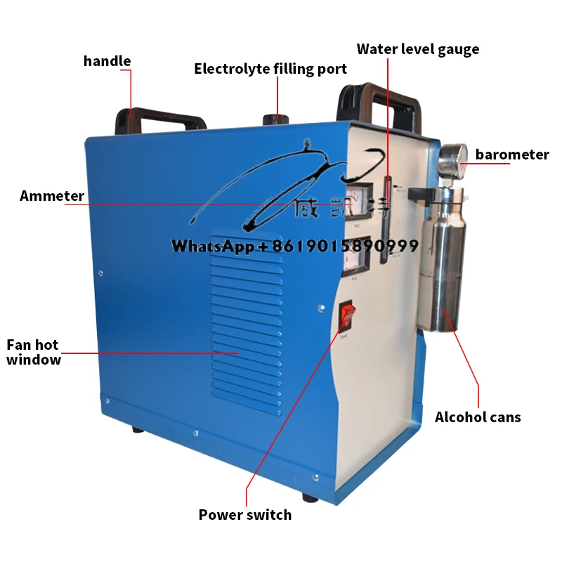 H260 Electric Polisher Machine Acrylic Flame Polishing Machine for Crystal Plexiglass Acrylic Crafts ZZ-Group