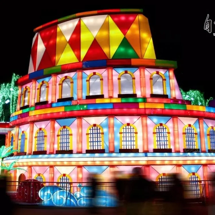 Fesitval Decoración navideña Linterna Festival Linterna Árbol