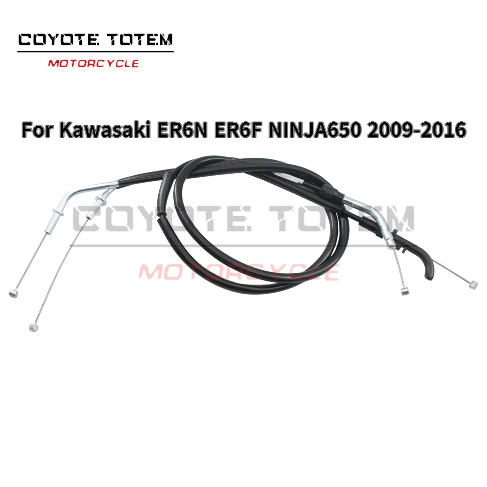 

Трос дроссельной заслонки мотоцикла подходит для мотоциклов Kawasaki ER6F, ER6N, EX650 и NINJA650 с 2009–2016 гг.